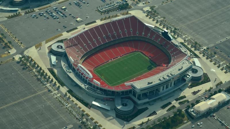 Arrowhead Stadium in Kansas City
