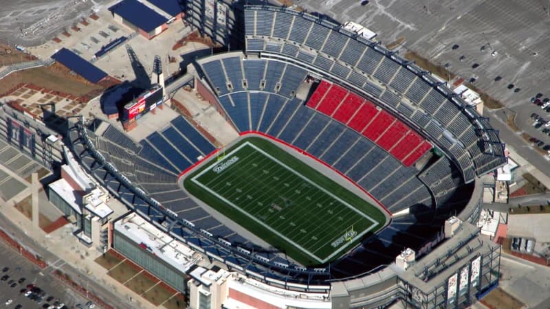 Gillette Stadium in Boston