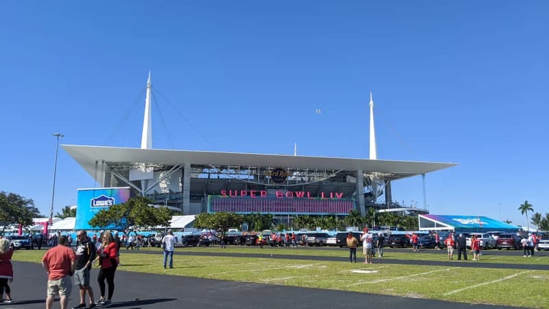 Hard Rock Stadium in Miami